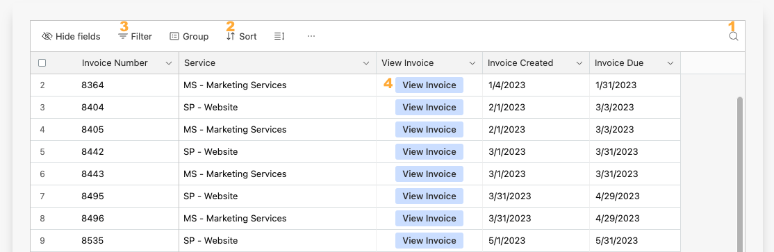 Access Your Invoice Archive | Riley & You Client Portal